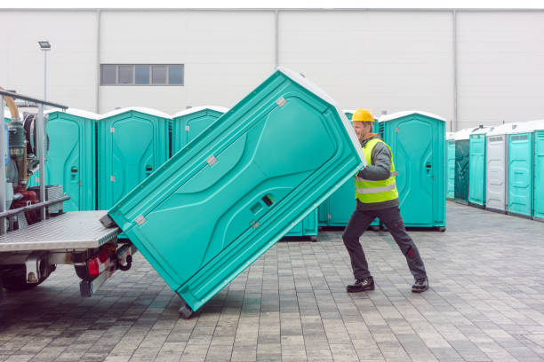Porta potty delivery and setup in Prairie Grove, AR